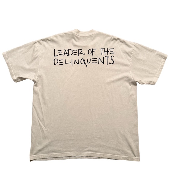 Kid Cudi Virgil Abloh Leader Of The Delinquents Pulling Strings T-Shirt White XL - Picture 2 of 5